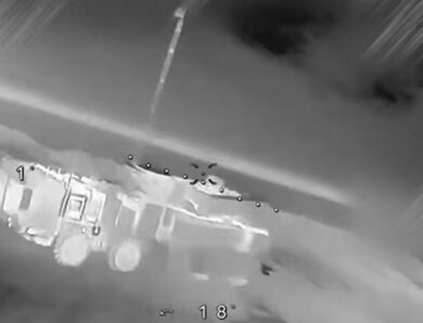 СБС уразили російський Панцир-С1 на Азовсталі