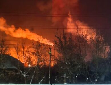 Супутник показав наслідки атаки на хімзавод в РФ