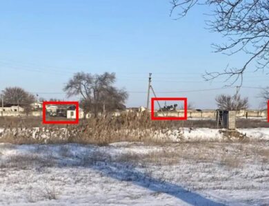 У Криму партизани виявили військову техніку на рембазі РФ