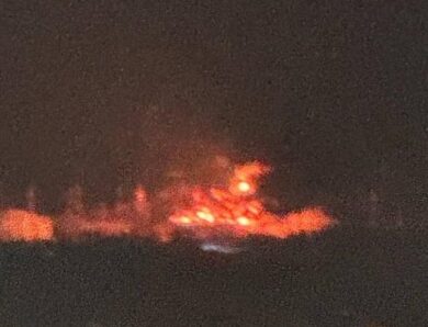 У РФ палає нафтоперекачувальна станція