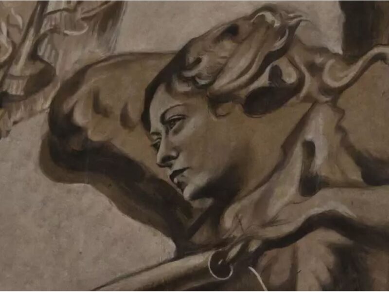 У Римі херувим на фресці після реставрації став схожим на Мелоні