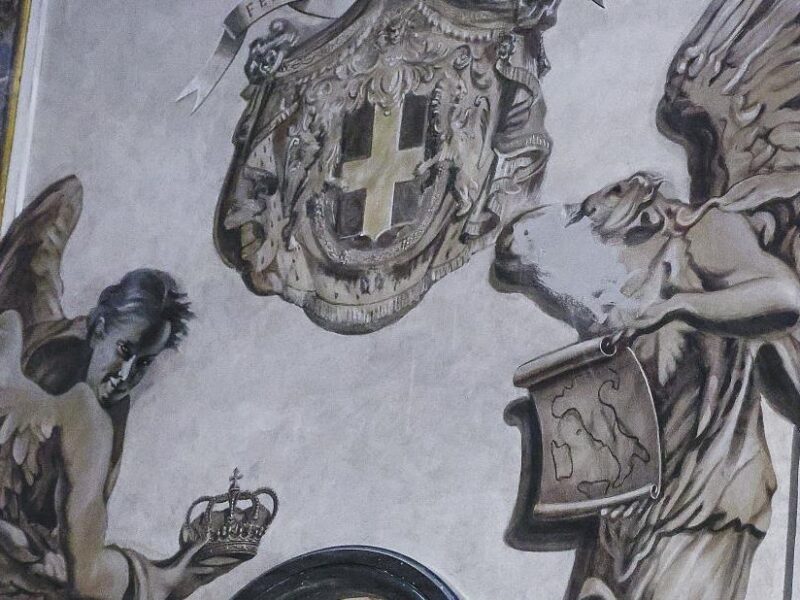 У Римі зафарбували фреску янгола з обличчям Мелоні