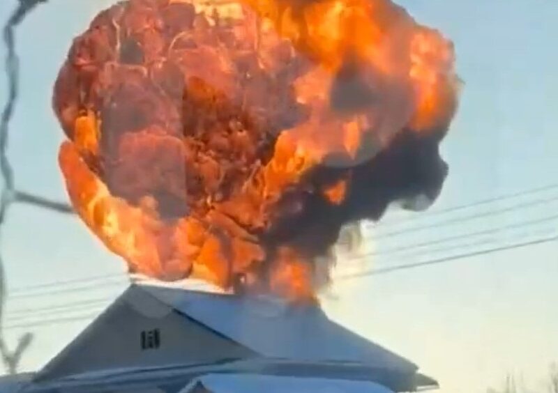 У Тамбовській області РФ стався “епічний” вибух