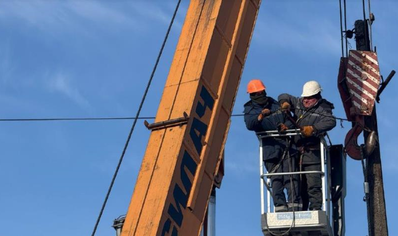 У Запоріжжі відновили подачу електроенергії після російського обстрілу