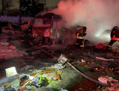 Удар по Києву: з’явилися фото наслідків атаки