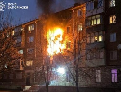 Удар “шахедів” по Запоріжжю: серед постраждалих чотири дитини