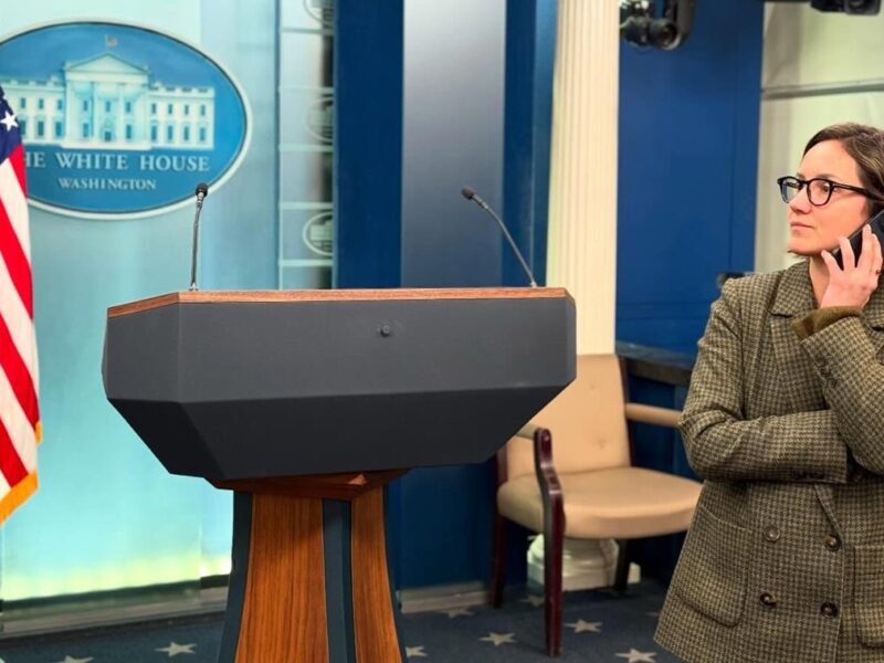 Українська журналістка вперше увійде до пулу Трампа