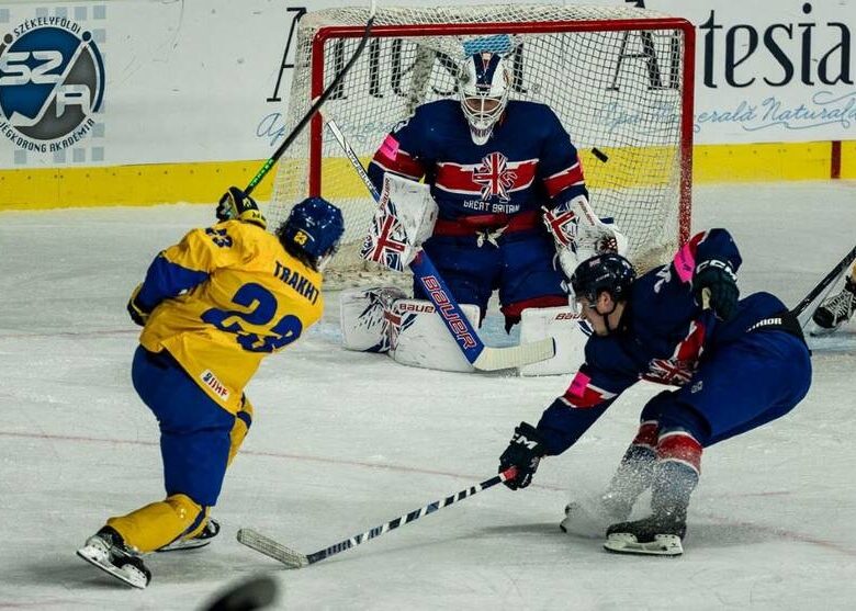 Український хокей зазнав поразки від англійців у Європейському кубку націй