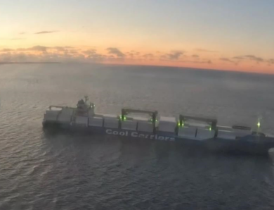 В Естонії затримали контейнеровоз із російським екіпажем