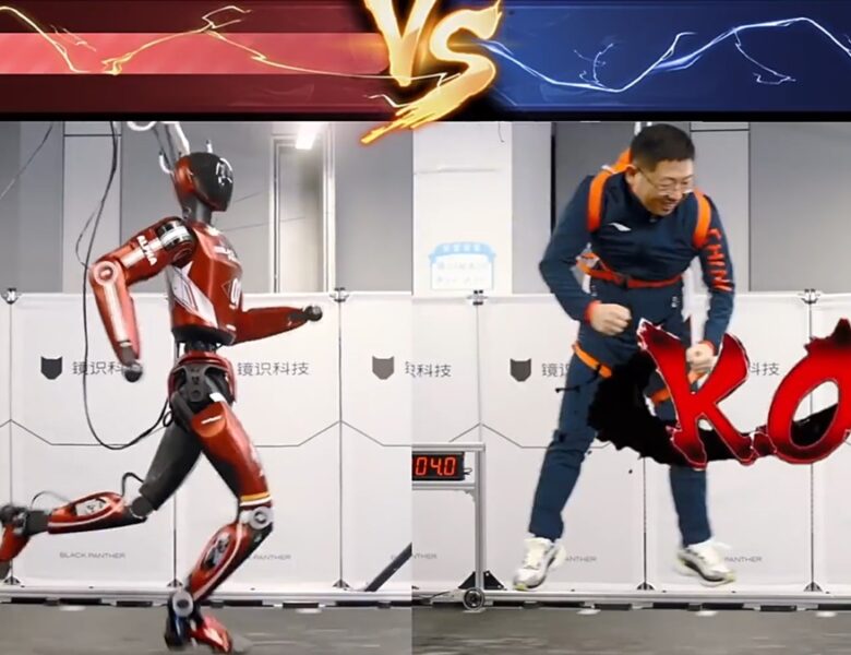 В Китаї показали найшвидшого в світі гуманоїдного робота