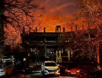 В окупованій Макіївці БпЛА “розбомбили” нафтобазу