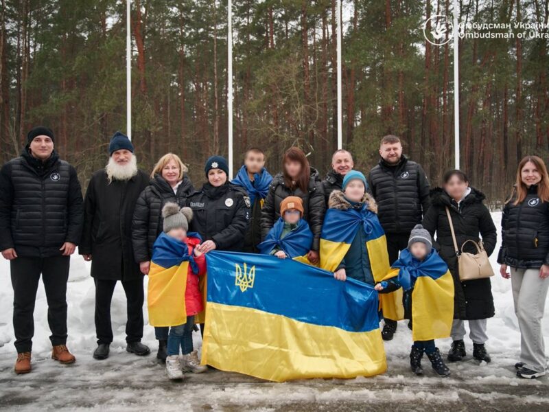 З окупації повернули п&rsquo;ятьох українських дітей