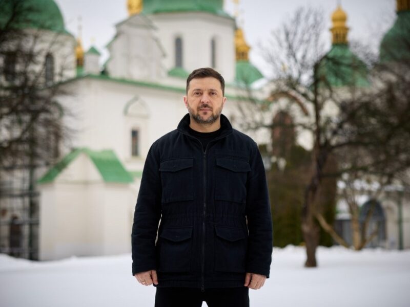 Зеленський вперше показав свій бункер на Банковій