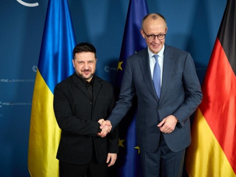 Зеленський зустрівся з Мерцом