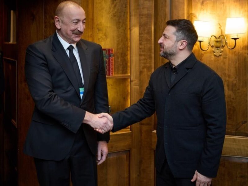 Зеленський зустрівся з президентом Азербайджану