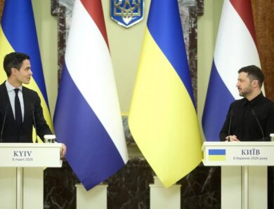 Спілкування Володимира Зеленського і Роба Єттена з медіа