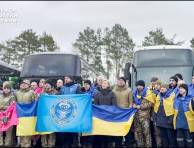 СБУ показала ексклюзивне відео з обміну полонених 5 березня