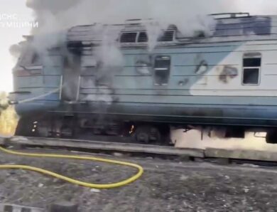 На Сумщині ворог атакував пасажирський потяг