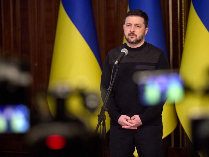 Брифінг Володимира Зеленського для ЗМІ щодо ситуації в Україні, переговорного треку, Близького Сходу