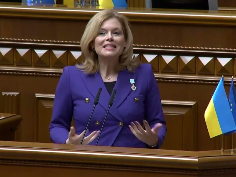 Виступ Президентки Бундестагу ФРН Юлії Кльокнер у Верховній Раді України