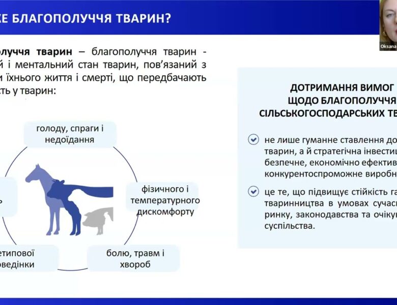 Семінар “Впровадження загальних вимог до благополуччя с/г птиці під час її утримання”