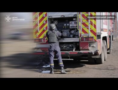 Донеччина: за добу ліквідовано 6 пожеж, 3 — через обстріли