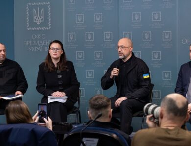 Брифінг Юлії Свириденко, Дениса Шмигаля, Рустема Умєрова й Олексія Кулеби за підсумками РНБО