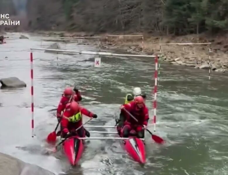 Гірські рятувальники Прикарпаття — серед призерів змагань із водного туризму