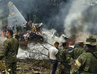 Аварія літака з військовими в Колумбії: що відомо