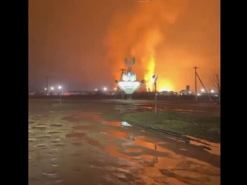 БПЛА атакували важливий вузол у нафтовій логістиці РФ