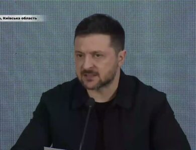 Виступ Президента України Володимира Зеленського на Бучанському Саміті