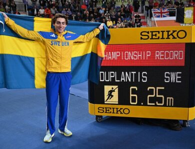 Дюплантіс дає рекорди та стає чемпіоном світу вчетверте поспіль