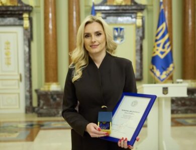 Ірина Федишин отримала нагороду від президента