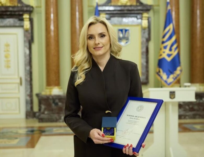 Ірина Федишин отримала нагороду від президента
