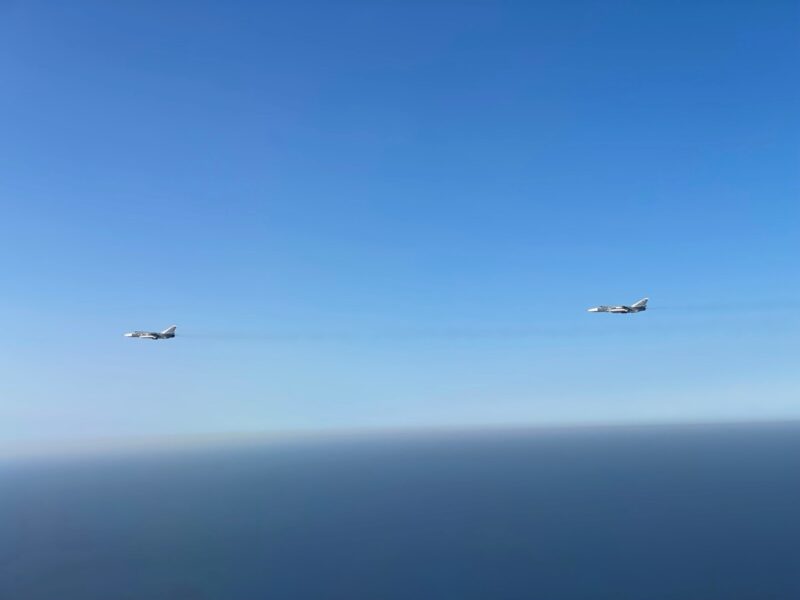 Іспанські винищувачі перехопили літаки РФ