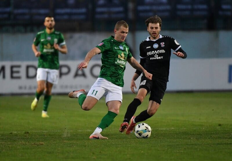 Карпати розгромлюють Оболонь чотирма забитими м&rsquo;ячами