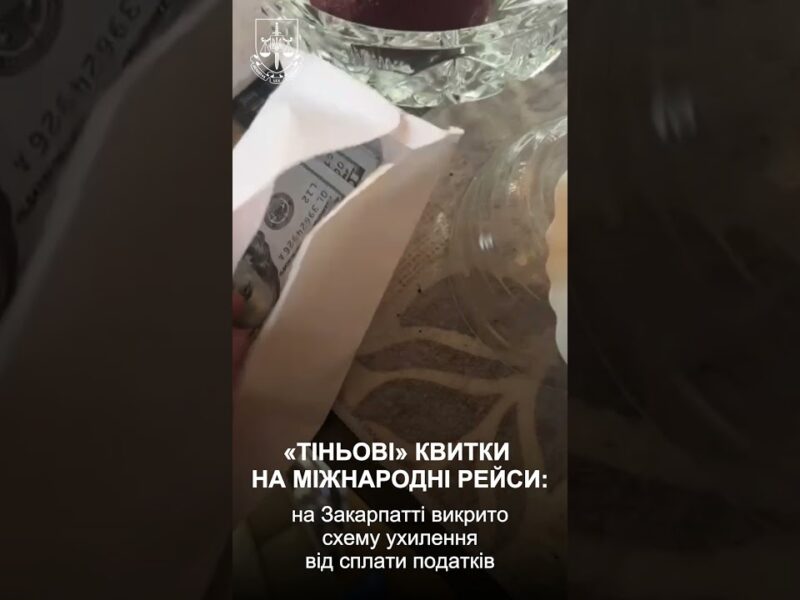 Продавали квитки на рейси до ЄС без кас і податків: багатомільйонну схему викрито на Закарпатті