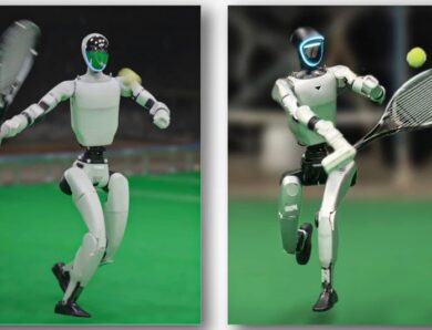 Китайські вчені навчили робота грати в теніс