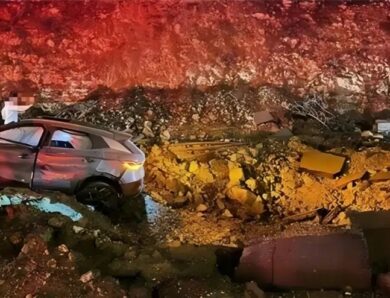 Китайський електромобіль вцілів після влучання ракетою в Єрусалимі