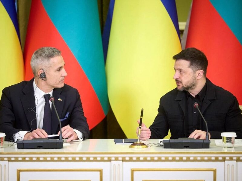 Спілкування з медіа Володимира Зеленського і Премʼєр-міністра Болгарії Андрея Гюрова