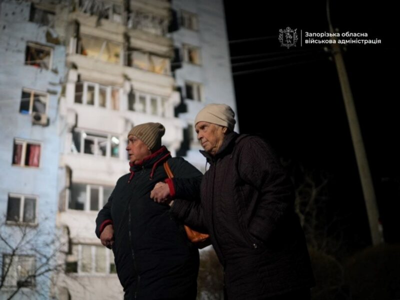 Масштабна атака на Запоріжжя: є загибла і поранені