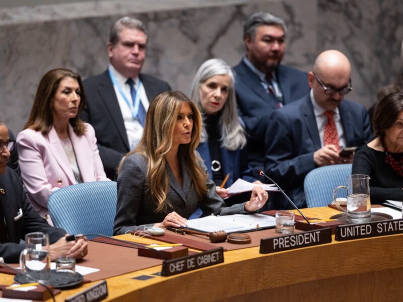 Меланія Трамп вперше очолила засідання РБ ООН