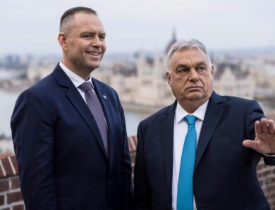 Навроцький зустрівся з Орбаном у Будапешті