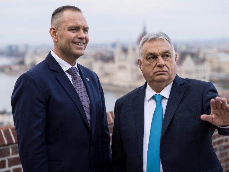 Навроцький зустрівся з Орбаном у Будапешті