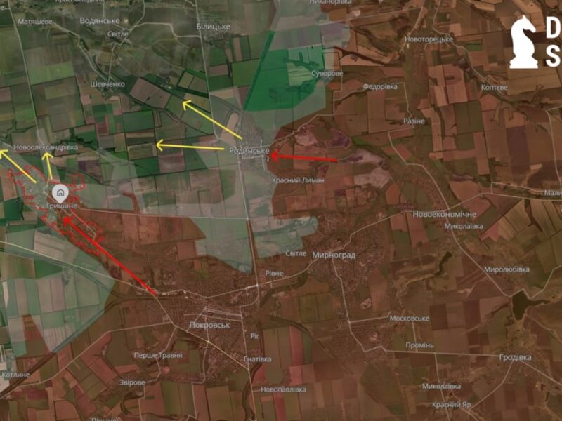 Окупація Гришиного є питанням часу – DeepState