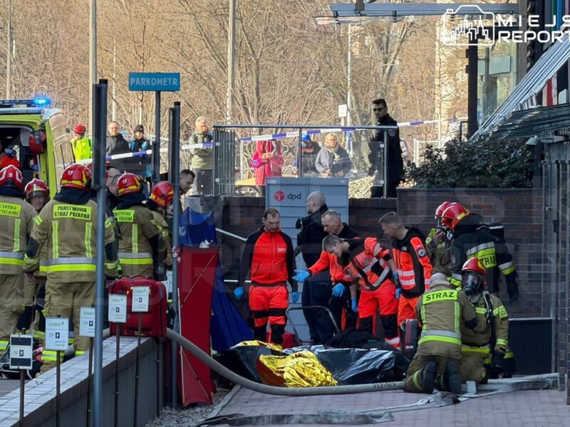 Під час пожежі у Варшаві загинуло двоє українців
