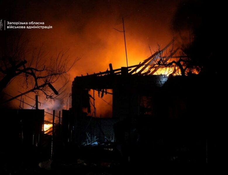 Полтава і Запоріжжя під масованим ударом ракет і БпЛА