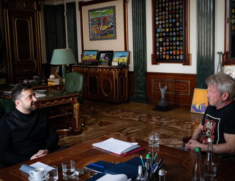 Президент зустрівся з актором Шоном Пенном