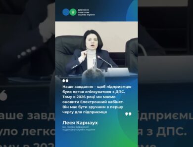 Леся Карнаух: ДПС планує модернізувати Електронний кабінет платника