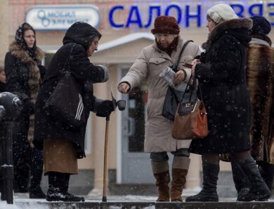 Рівень бідності у Росії наблизився до 40%